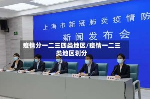 疫情分一二三四类地区/疫情一二三类地区划分