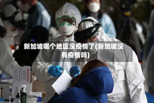 新加坡哪个地区没疫情了(新加坡没有疫情吗)-第3张图片