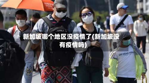 新加坡哪个地区没疫情了(新加坡没有疫情吗)-第2张图片