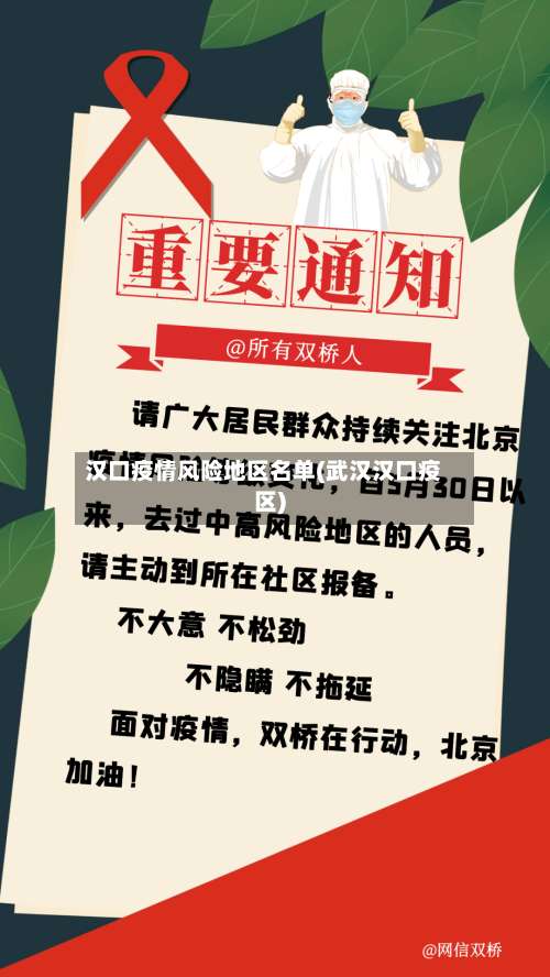 汉口疫情风险地区名单(武汉汉口疫区)-第1张图片