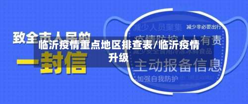 临沂疫情重点地区排查表/临沂疫情升级-第3张图片
